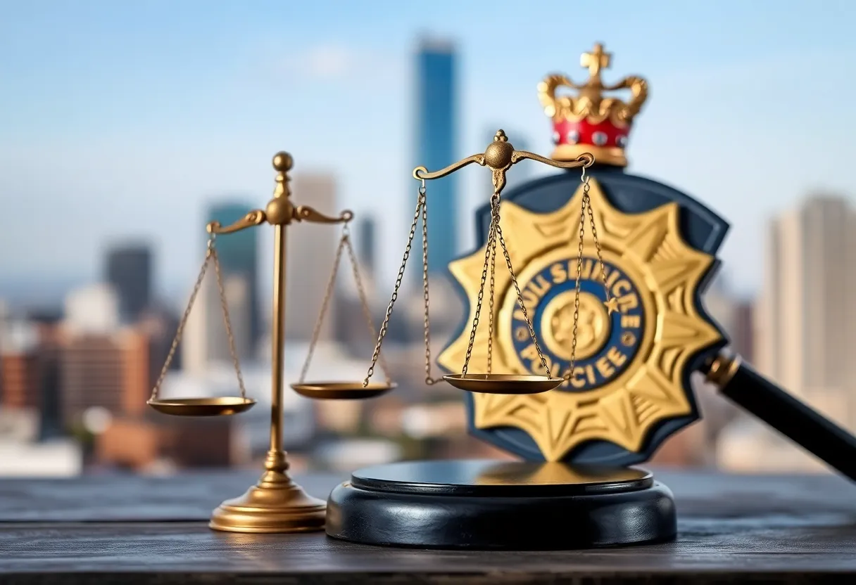 Symbolic representation of accountability in law enforcement