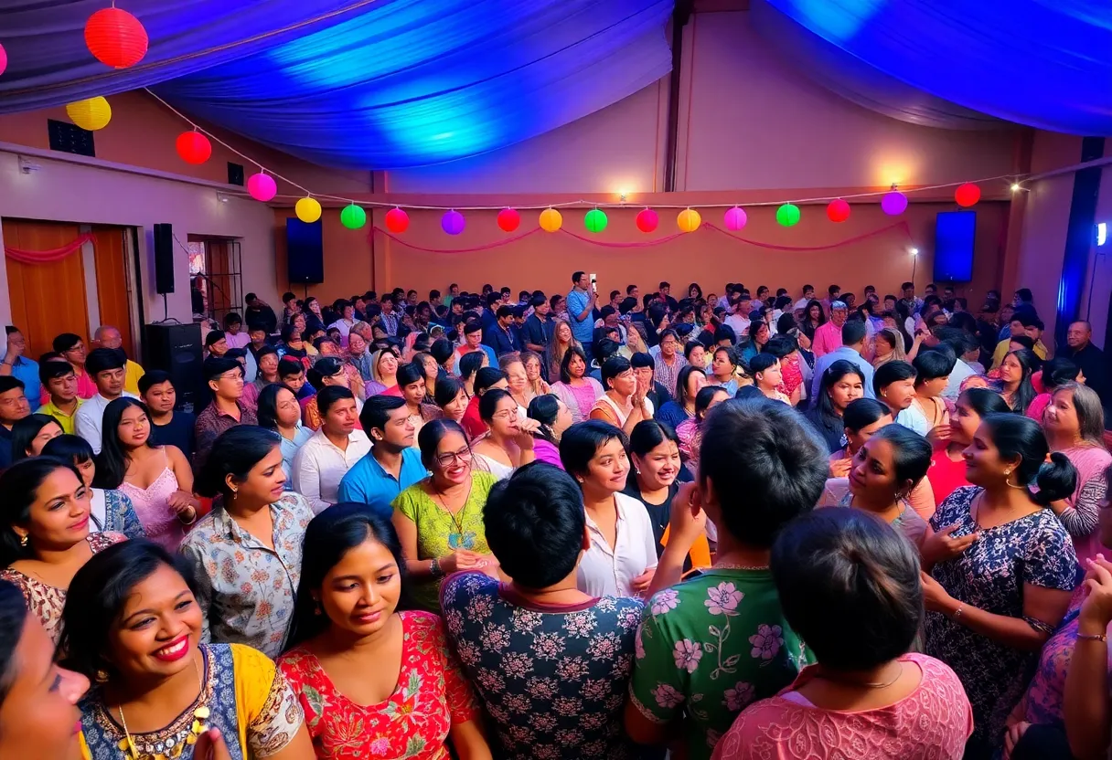 Audience enjoying a concert at St. John's Methodist Church
