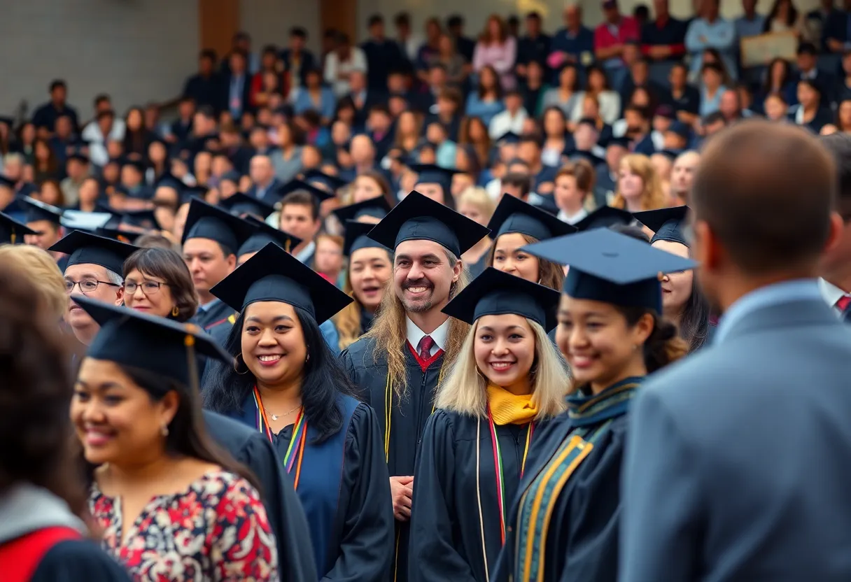 Ceremony celebrating new leadership at Augusta University
