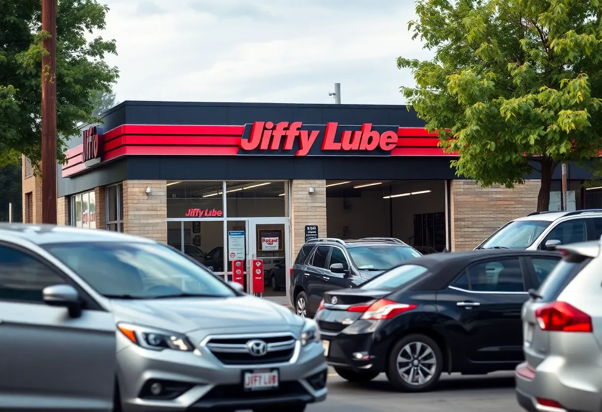 Exterior of Jiffy Lube in Aiken, SC