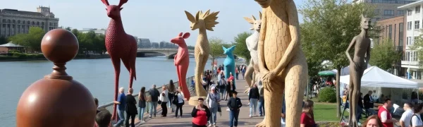 10 New Sculptures Unveiled Along the Augusta Sculpture Trail