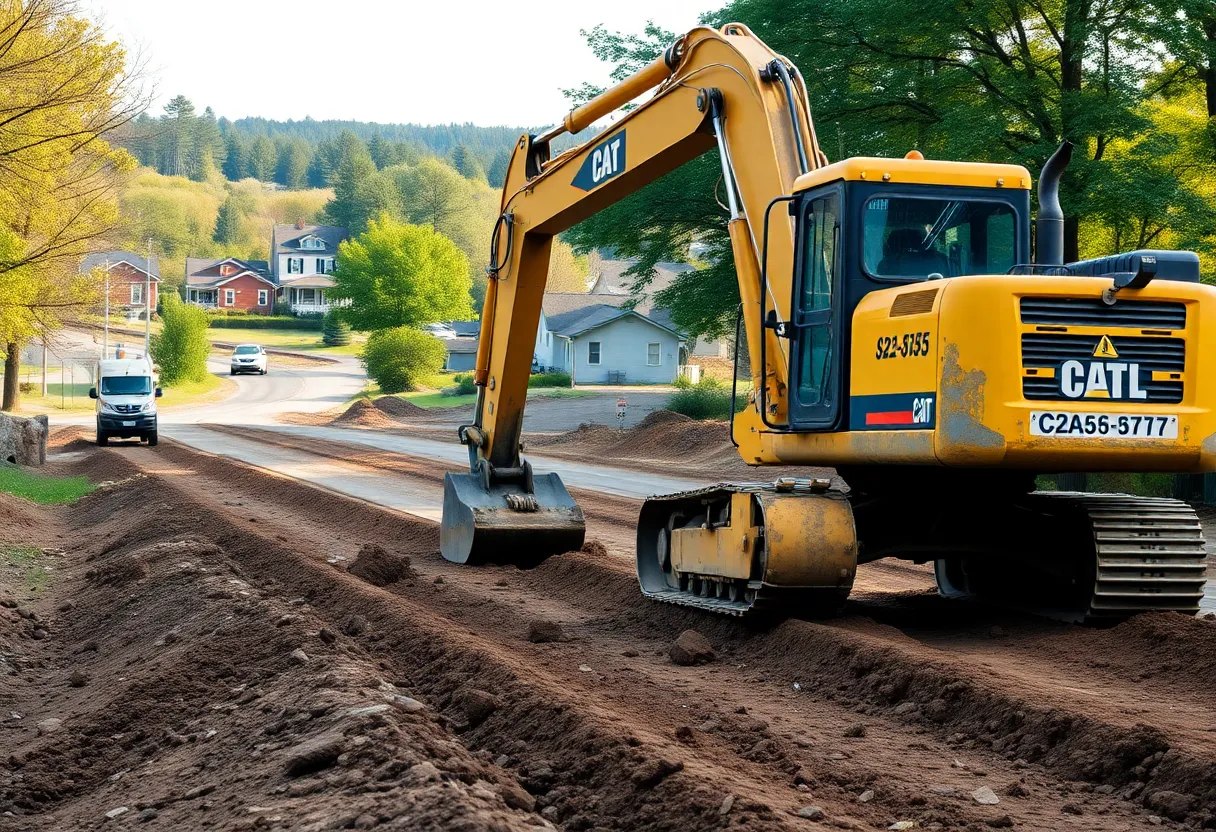 Construction of the Powderhouse Connector in Aiken, SC