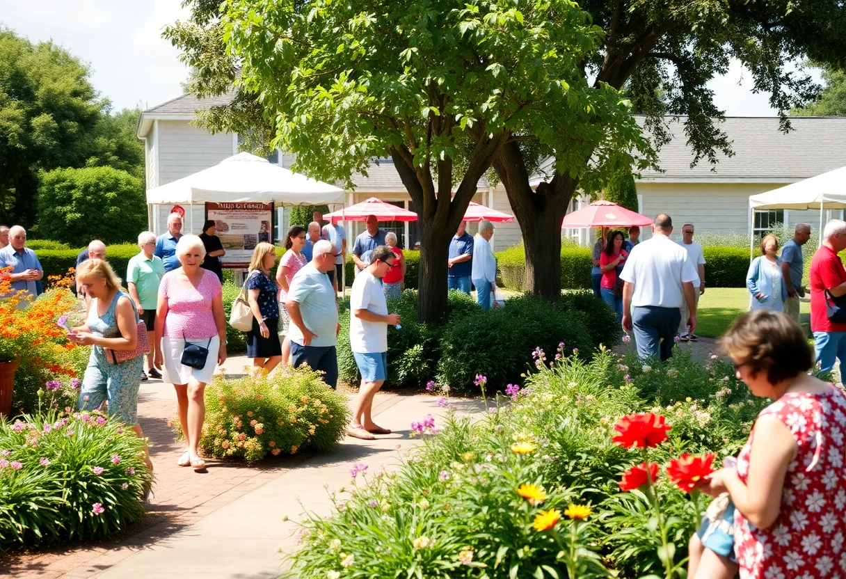Community events in Aiken SC on a sunny day