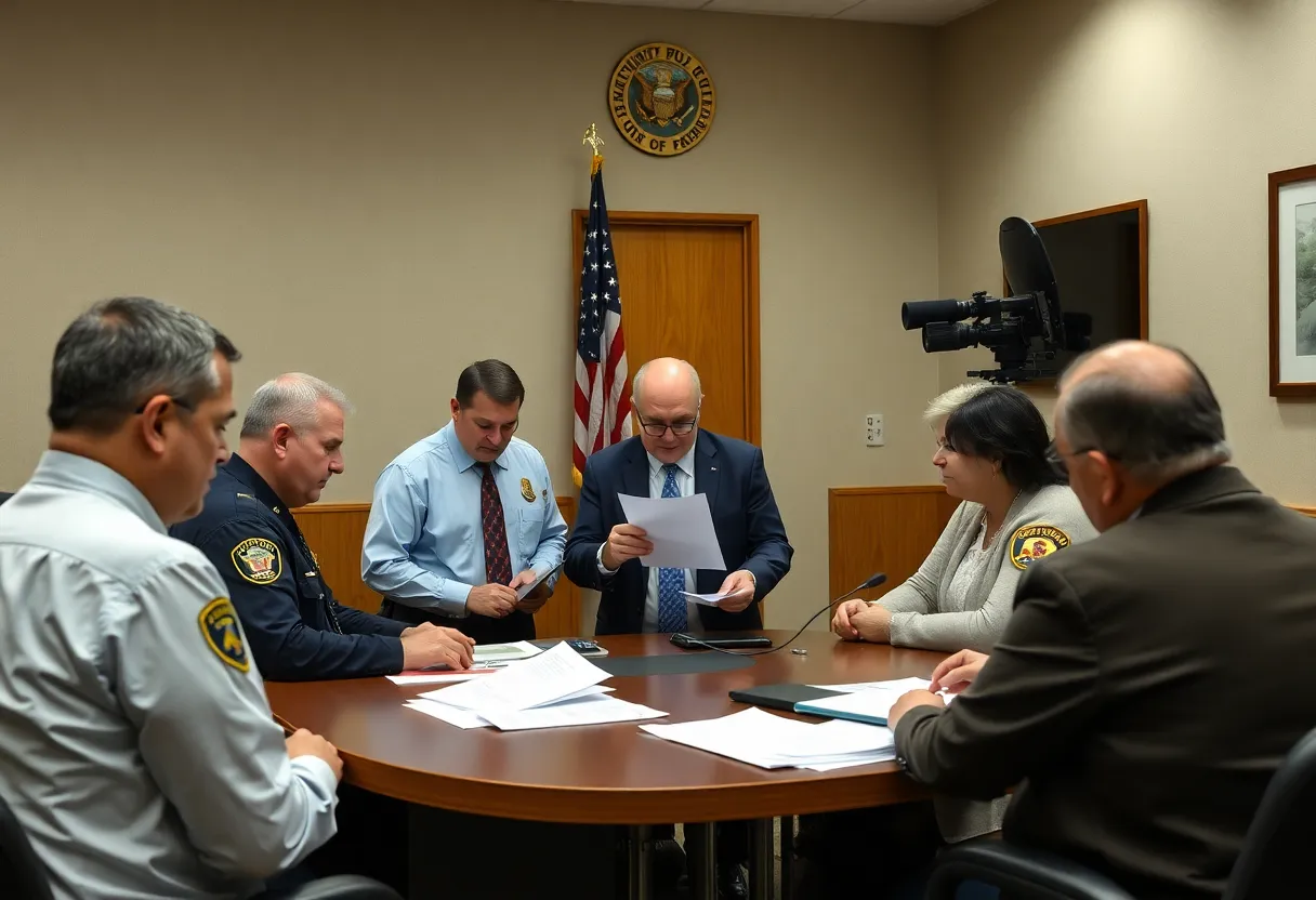 Aiken County officials discussing the budget shortfall