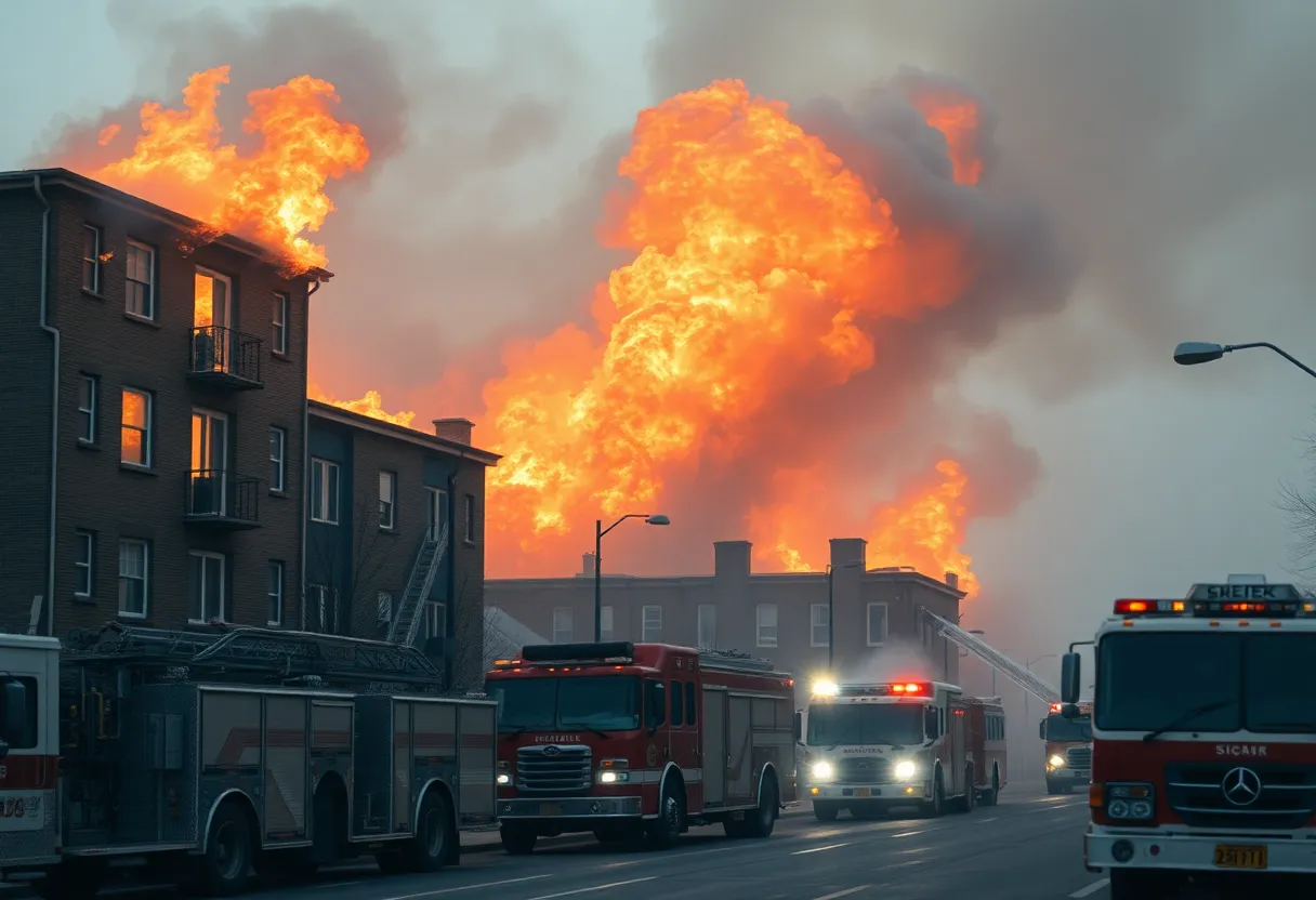 Firefighters responding to multiple structure fires in Aiken County.
