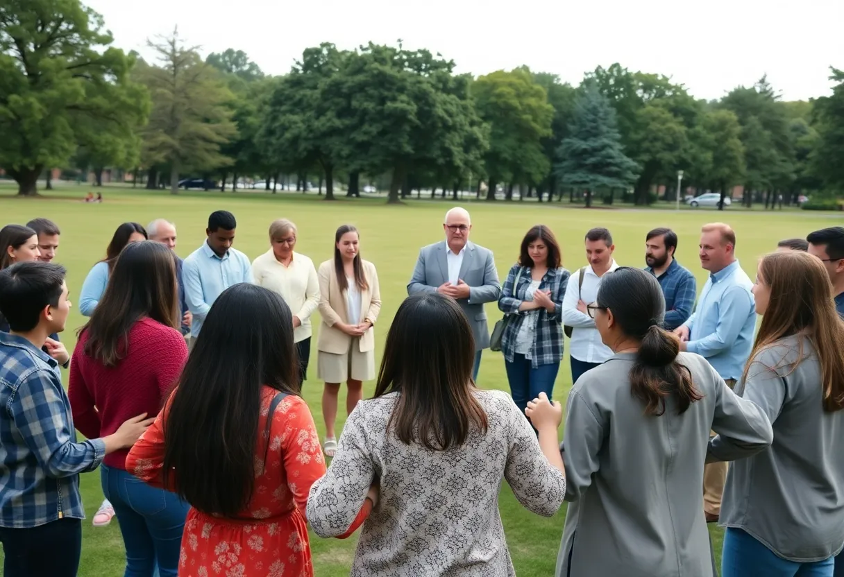 Residents of Aiken gathered for the National Day of Prayer