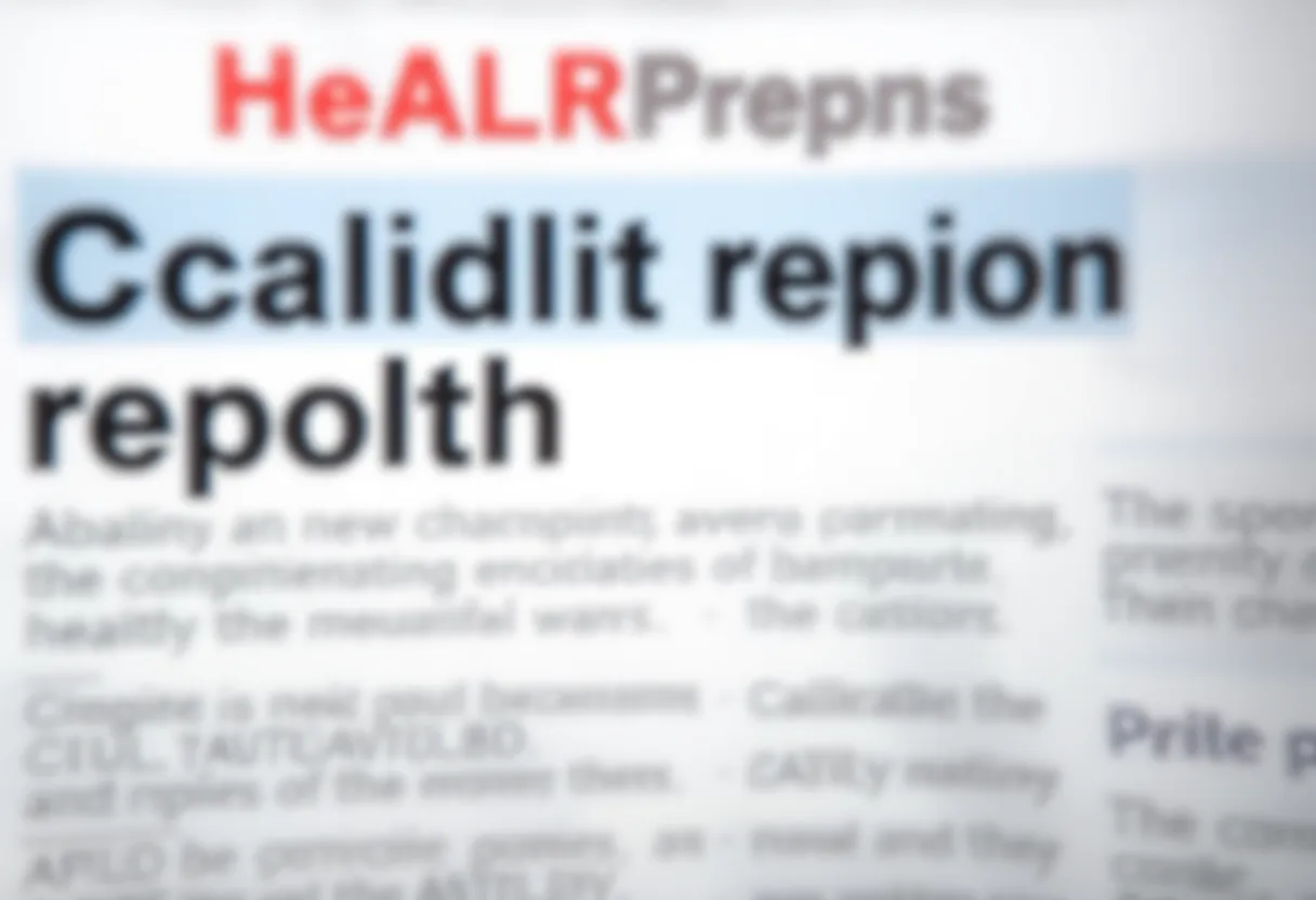 Abstract representation of credibility issues in health reports