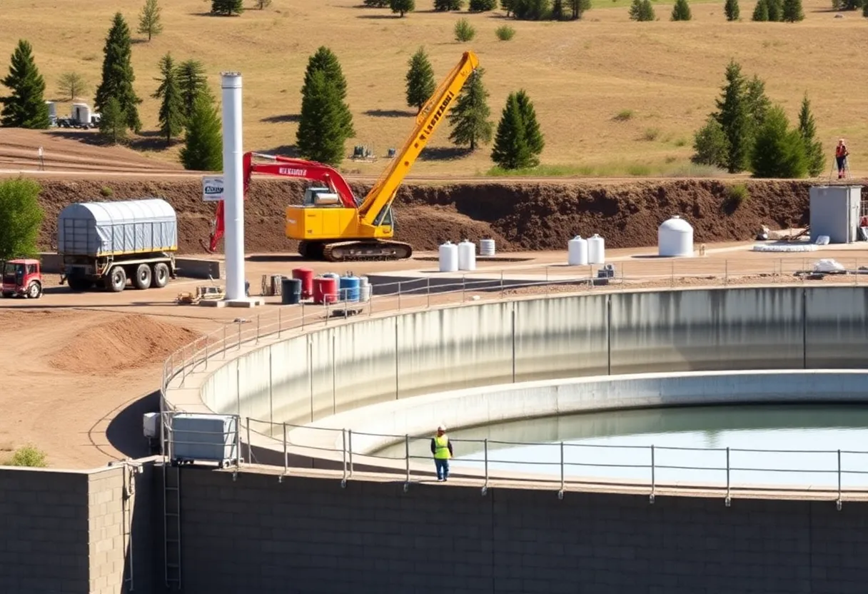 Upgrades at Horse Creek Water Treatment Plant in Aiken County
