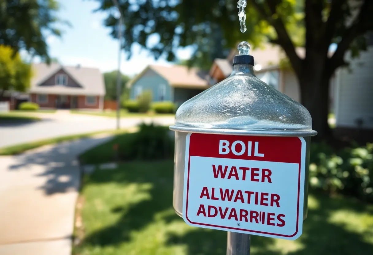 Boiling water for safety during boil water advisory in Aiken County