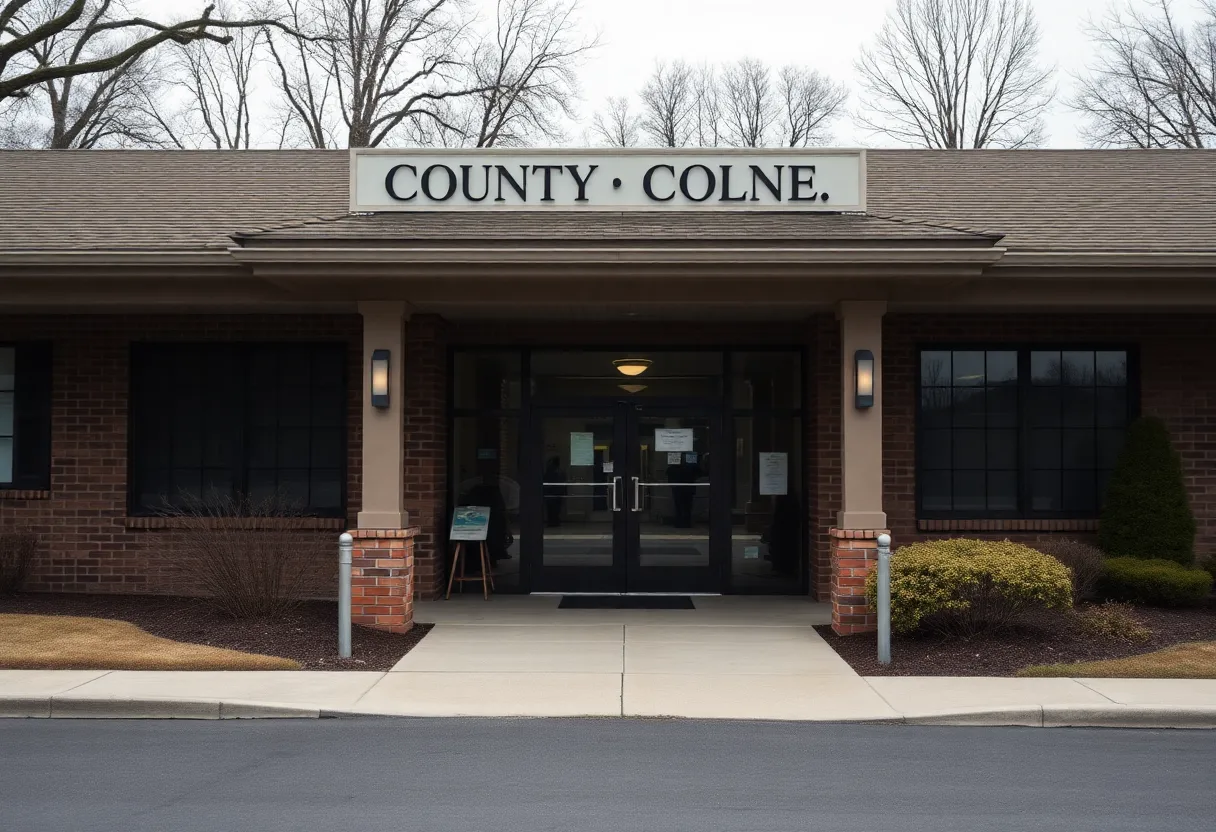Exterior view of the Aiken County Coroner's Office building