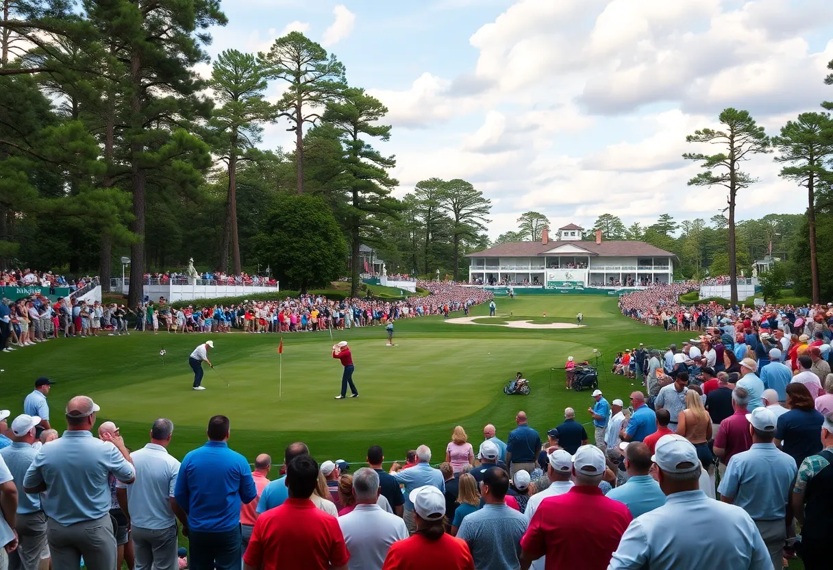 Augusta National Golf Club during the Masters Tournament