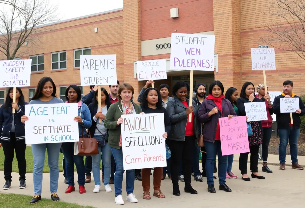 Parents advocating for accountability at Redcliffe Elementary School