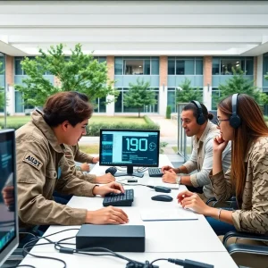 Groundbreaking ceremony for SCANG Cyber Center