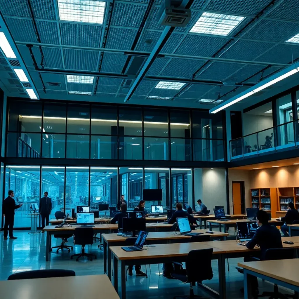 Rendering of the USC Aiken Cyber Integration Center