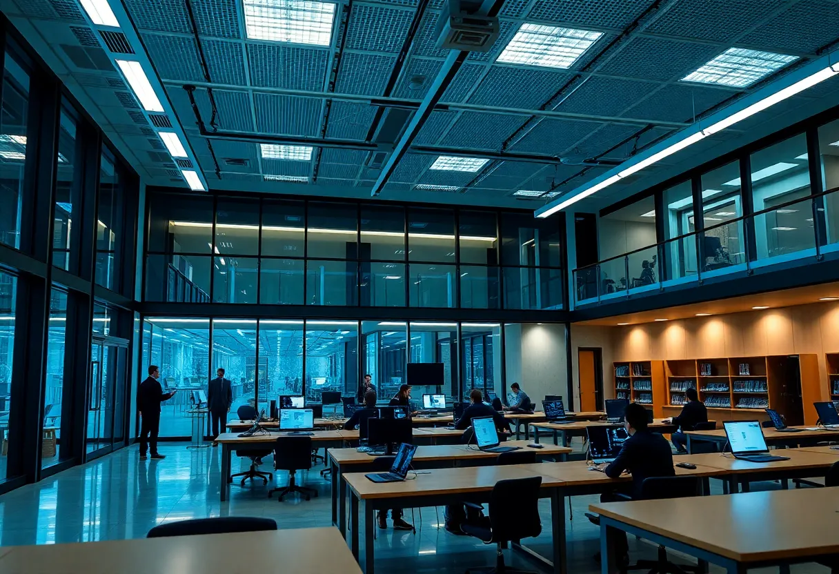 Rendering of the USC Aiken Cyber Integration Center