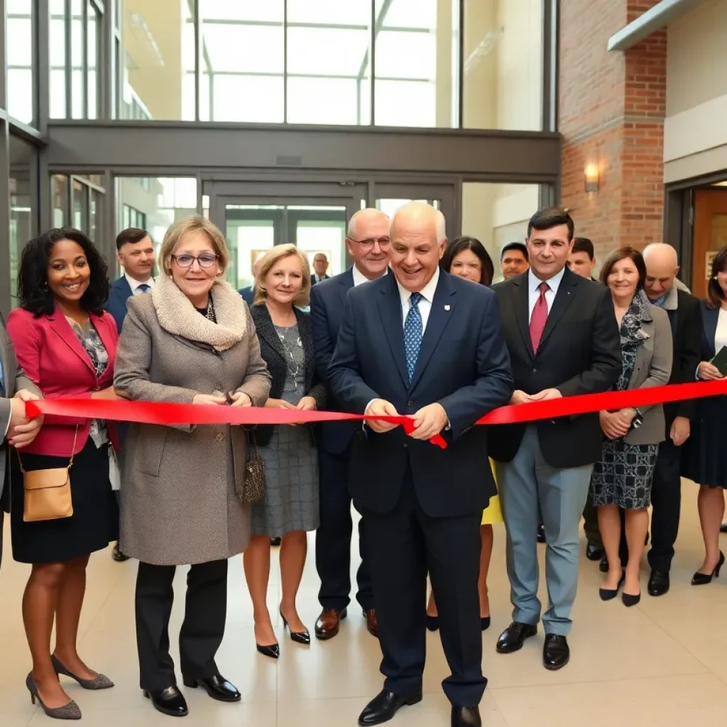 Ribbon cutting ceremony at the new Solicitor's Office in Aiken, SC