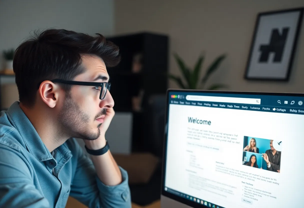 User frustrated with ABC News page error