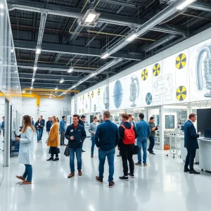 A modern advanced manufacturing facility in Aiken, showcasing innovation.