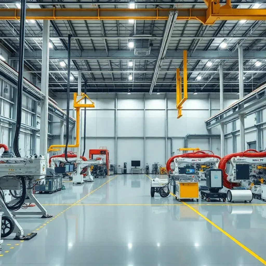 Exterior view of the Advanced Manufacturing Collaborative at Savannah River Nuclear Laboratory