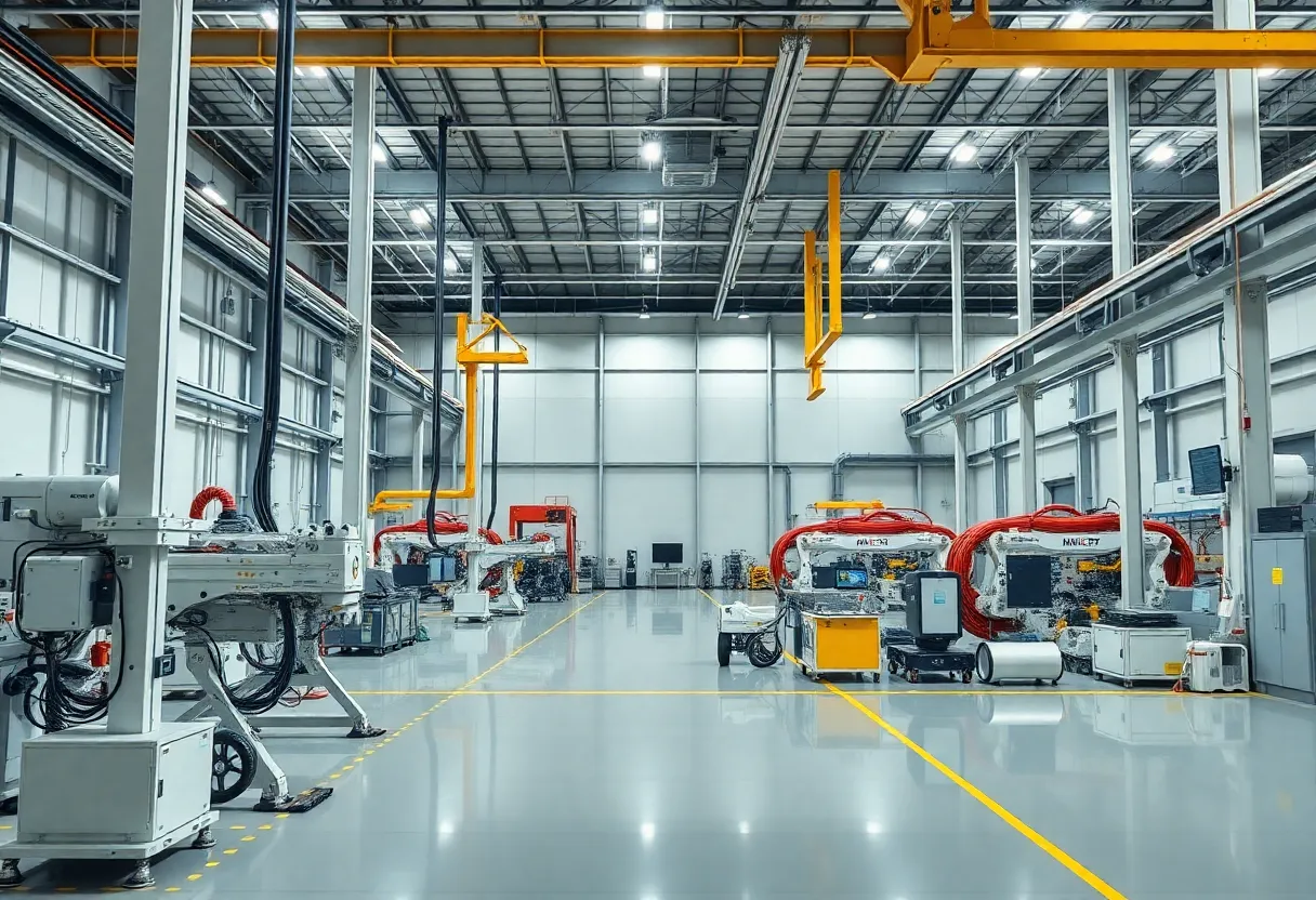 Exterior view of the Advanced Manufacturing Collaborative at Savannah River Nuclear Laboratory