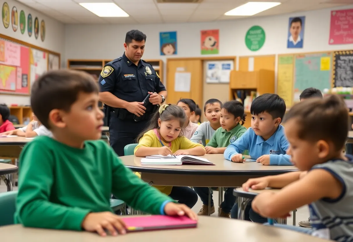 School Resource Officers ensuring student safety