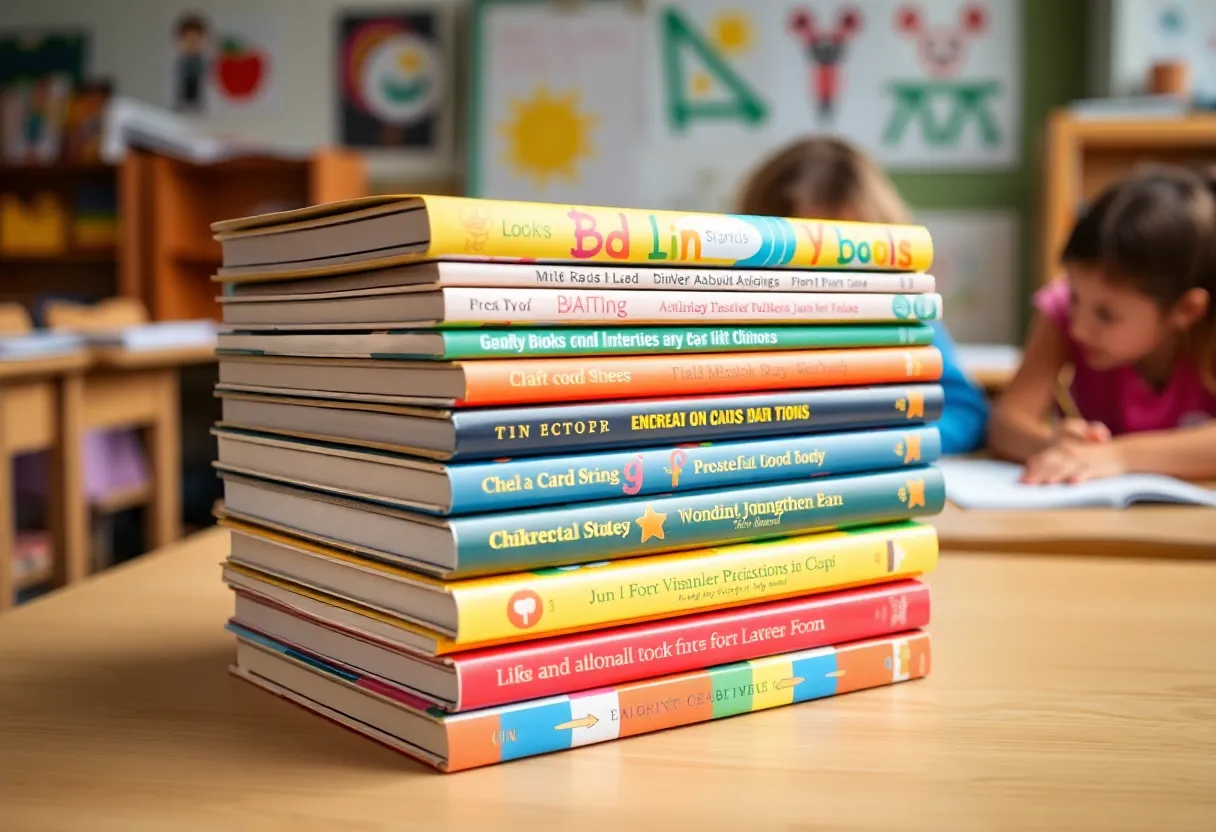 Children's books donated to Aiken County schools