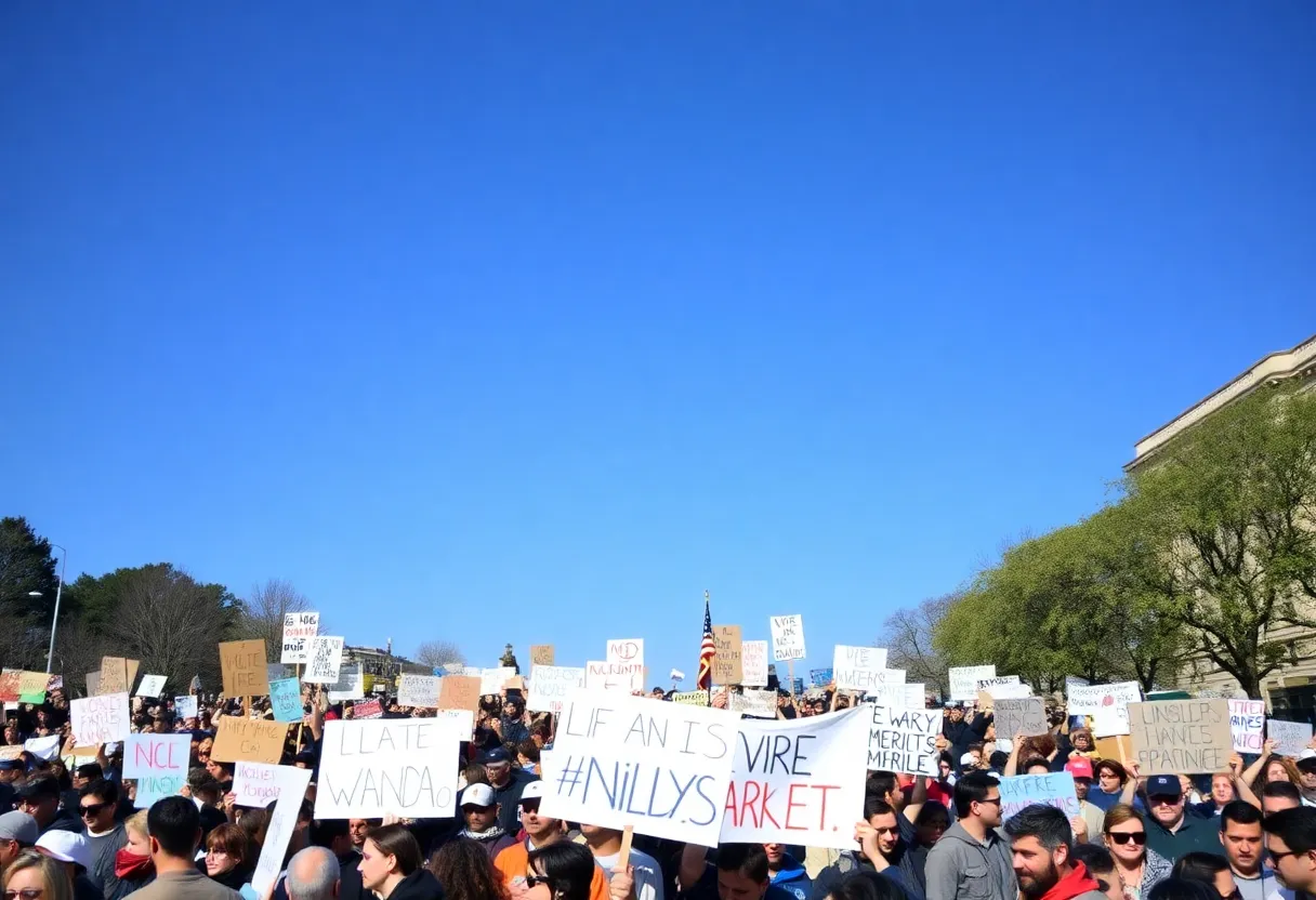 Crowd at nationwide rallies honoring Charlie Kirk