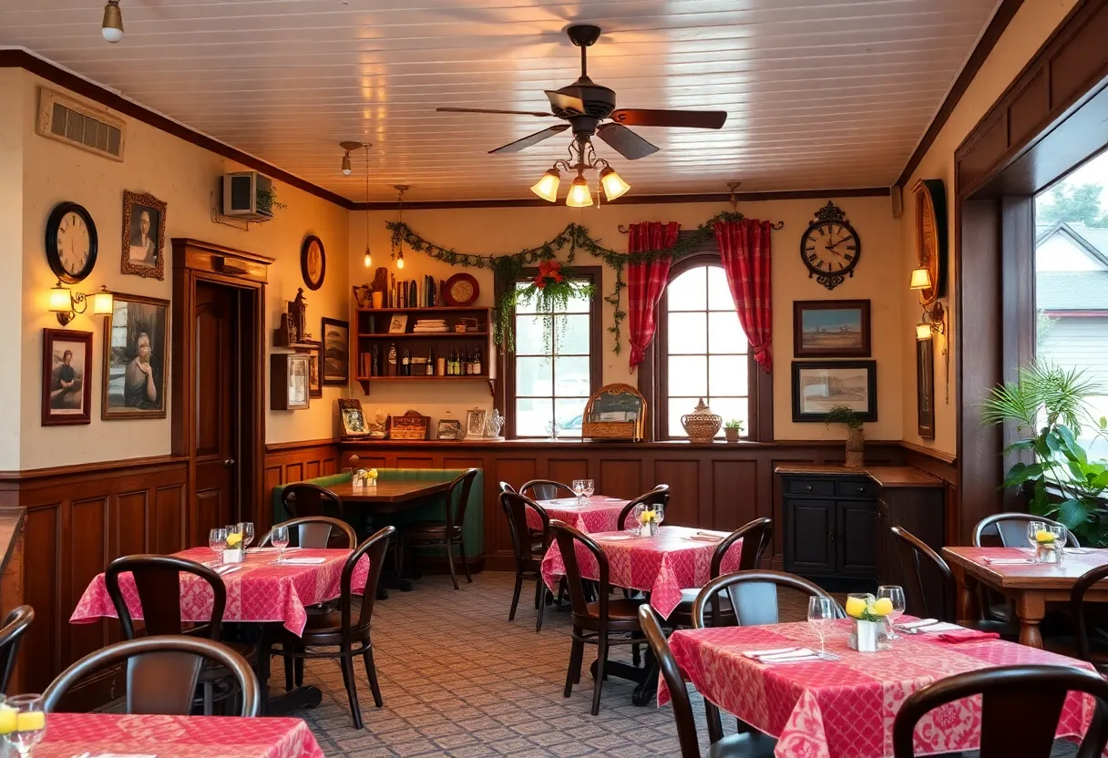 Exterior view of Variety Restaurant in Aiken, South Carolina