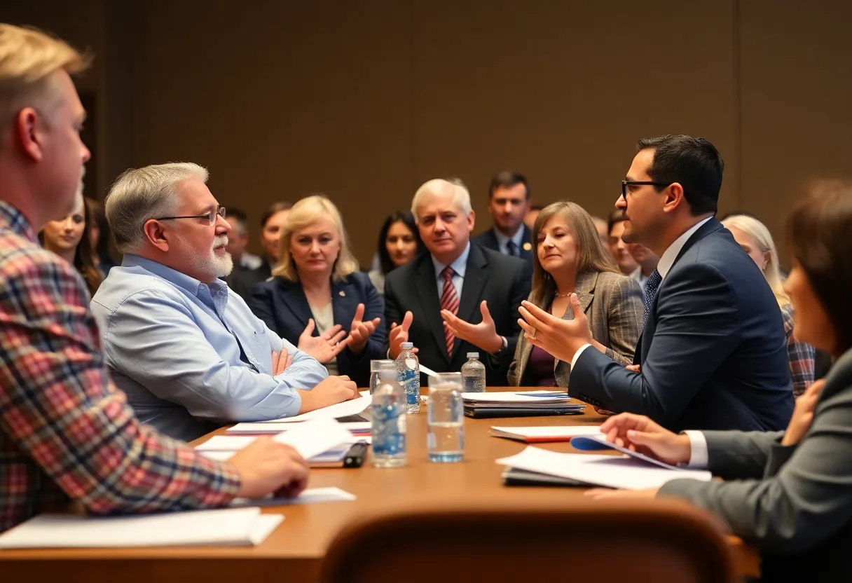 Candidates presenting their visions at the Aiken City Council forum