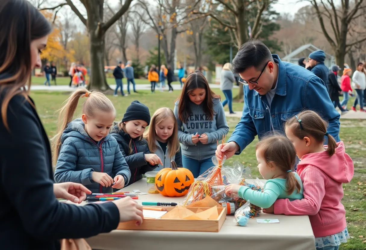 Families enjoying community events in Aiken