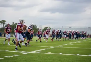 High school football teams competing at Aiken County jamborees
