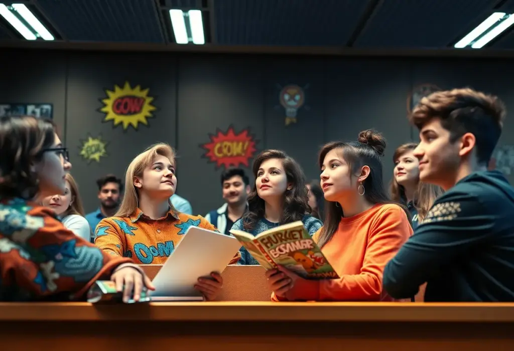 Students engaged during Chuck Brown's talk at USC Aiken