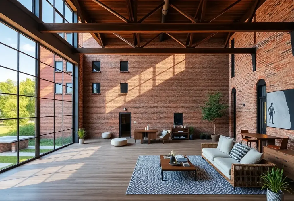 Rendering of Vaucluse Mill Lofts in Aiken