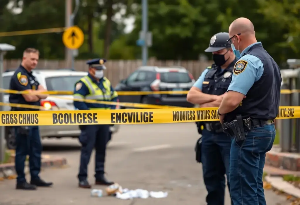 Police investigating drug-related crime scene in Warrenville