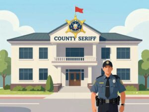 Exterior view of Aiken County Sheriff's Office building