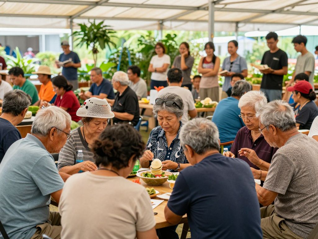 Residents engaged in agricultural education programs at Rowan County Agricultural Center