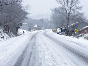 Icy roads and winter weather in the CSRA area