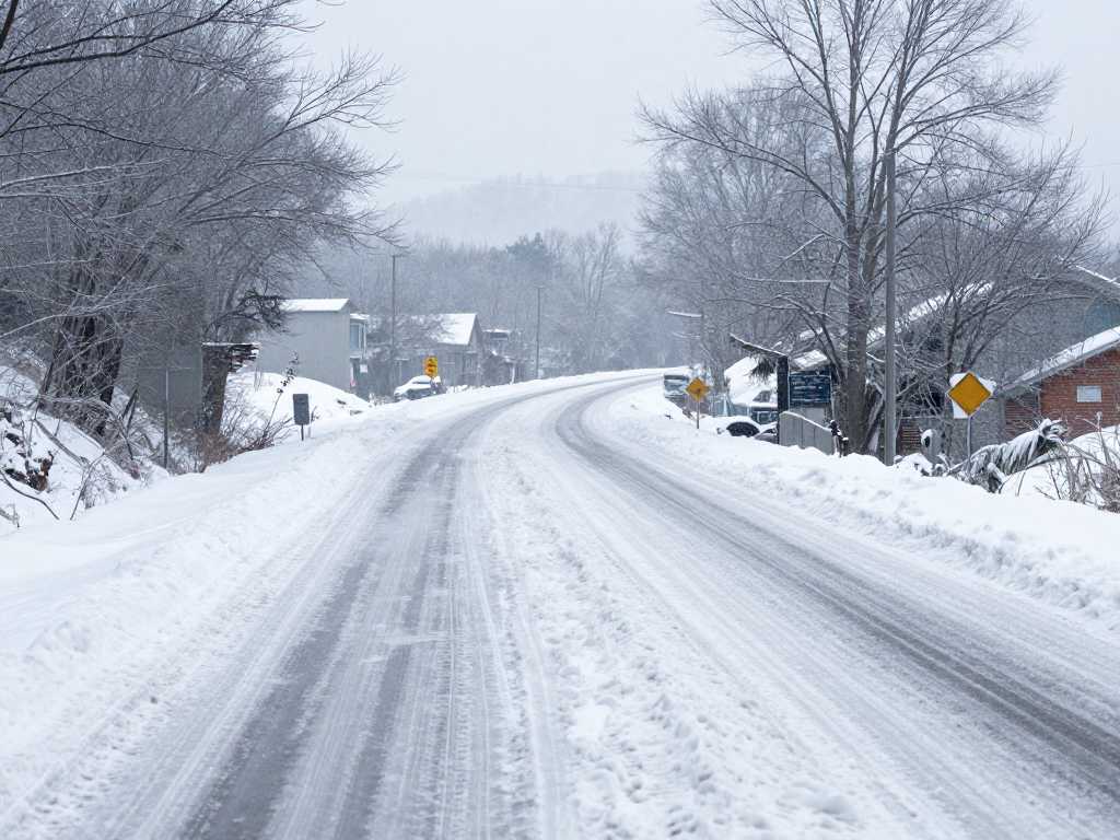 Icy roads and winter weather in the CSRA area