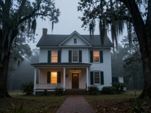 Historical sites in South Carolina associated with ghost stories.