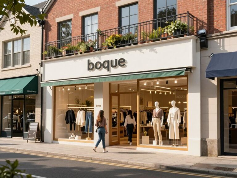 Exterior view of the new High Cotton boutique in Aiken Towne Park