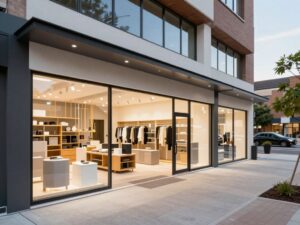 Renovated Target store exterior in Aiken SC