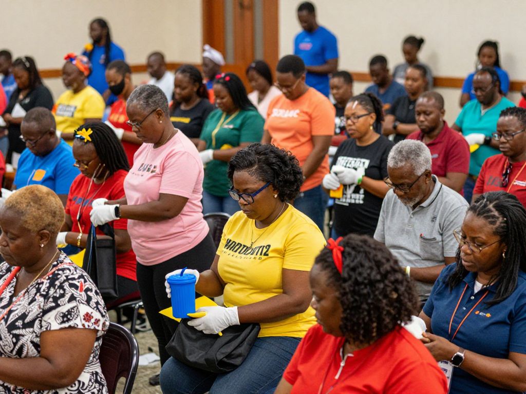 Residents of Aiken engaging in community service at Mission Impact Celebration