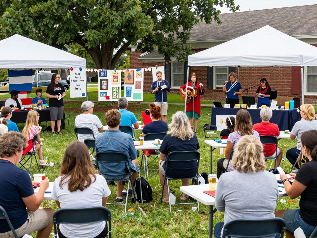 Community engagement event in Aiken SC
