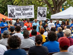 Community gathering honoring civil rights leaders in Aiken County