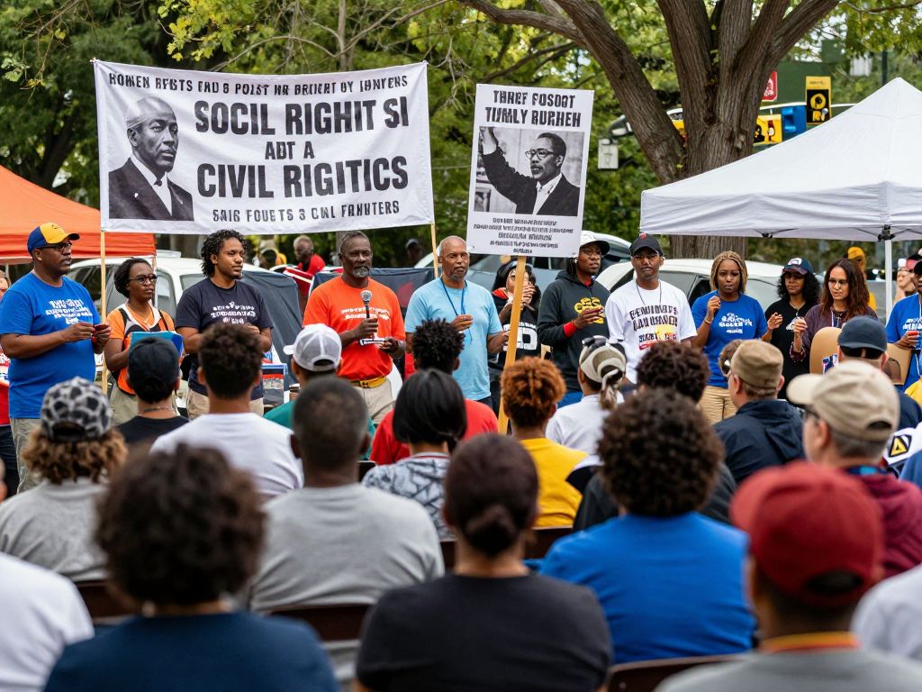 Community gathering honoring civil rights leaders in Aiken County