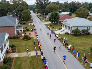 Participants at Aiken's Triple Crown Road Race