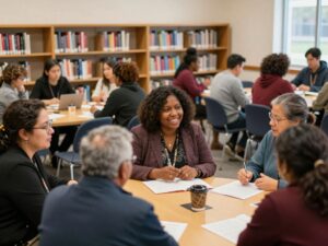 Residents participating in a community event in Aiken SC