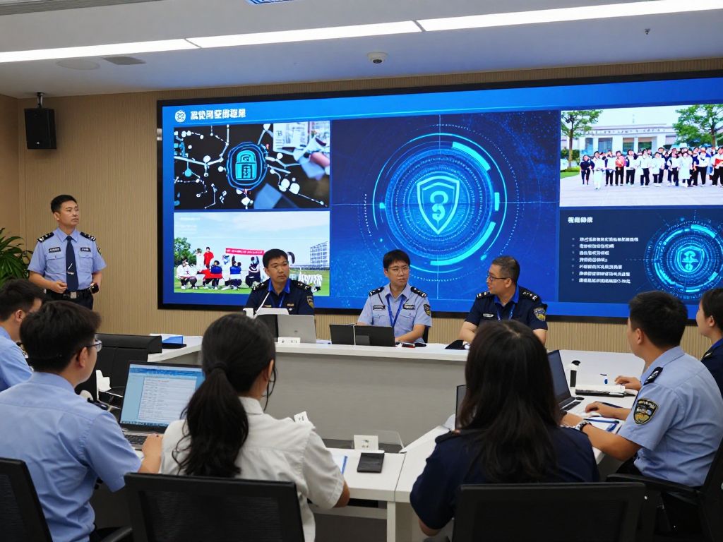 Experts discussing cybersecurity at the University of South Carolina Aiken