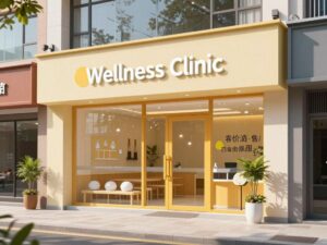 Exterior of Downtown Hydration and Wellness clinic in North Augusta