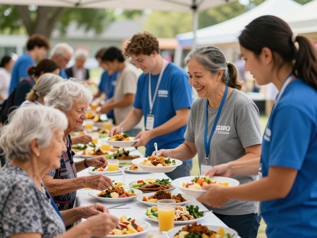 Community gathering for All Hands on Deck Campaign in North Augusta
